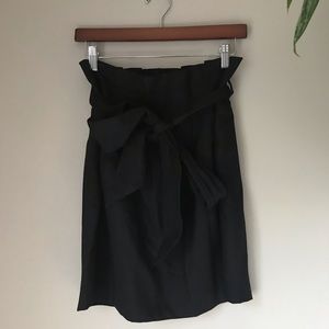 J. Crew Wool Blend Paper Bag Waist Mini with Bow